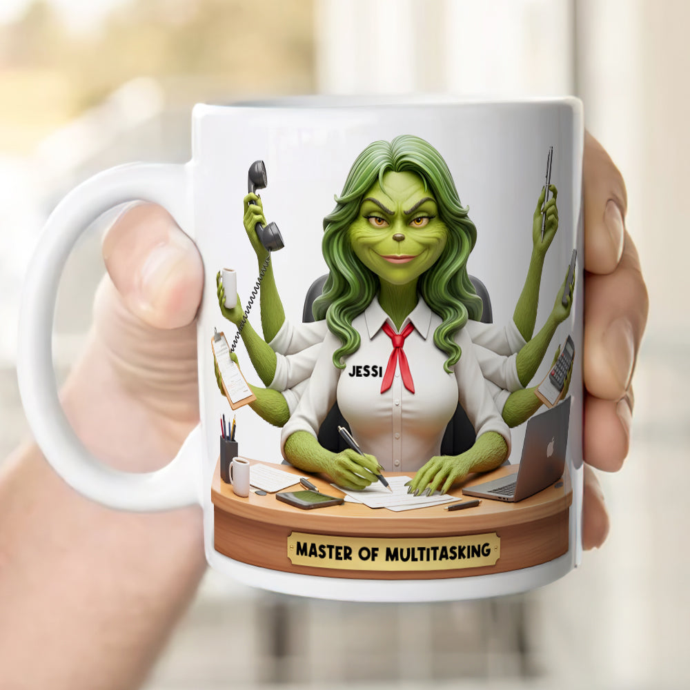 Master Of Multitasking Coffee Mug - Personalized Gifts For Officers 07TOLU111125-Homacus
