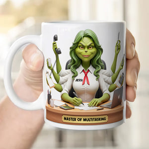 Master Of Multitasking Coffee Mug - Personalized Gifts For Officers 07TOLU111125-Homacus