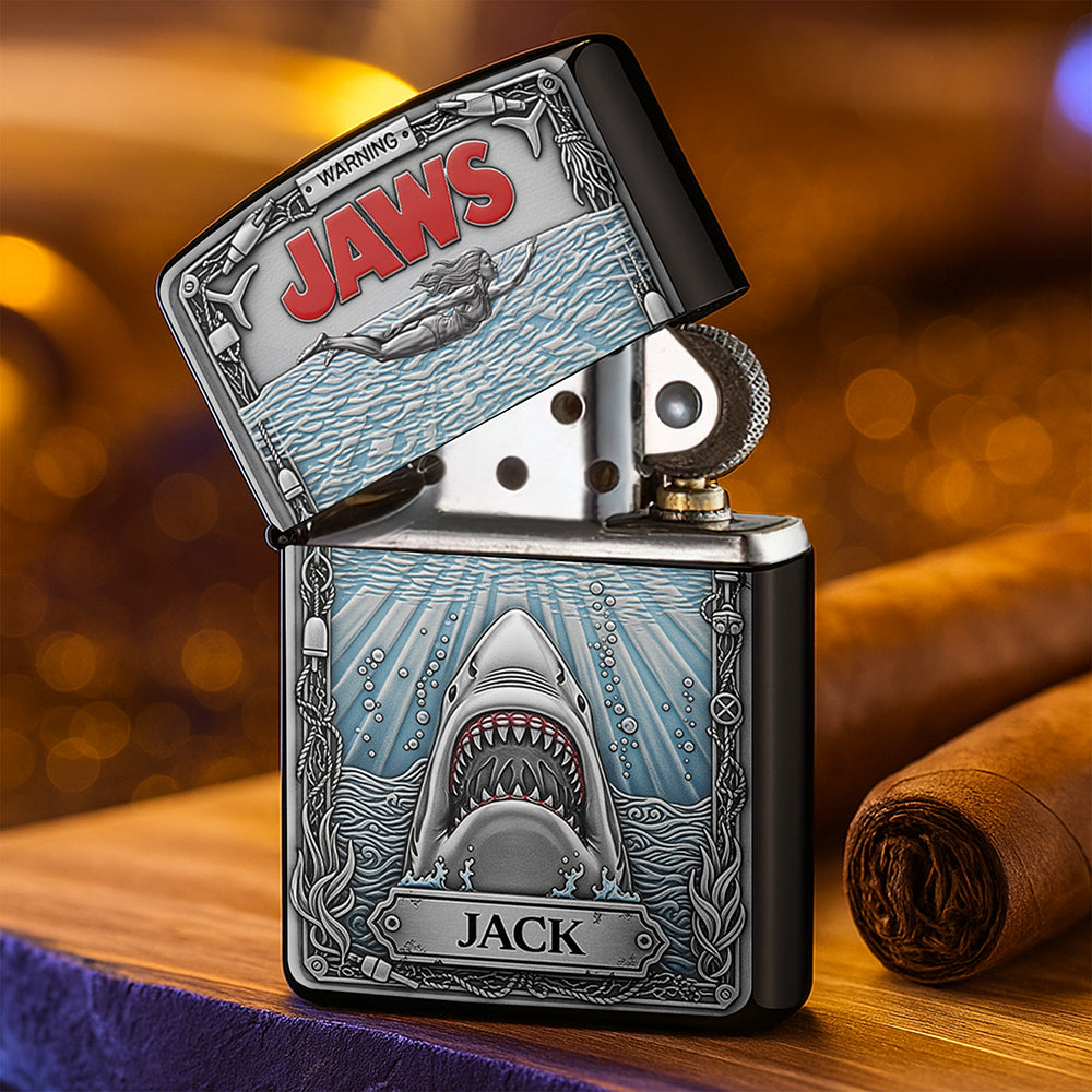 Shark - Warning Lighter - Personalized Gifts For Him 01huta120825-Homacus