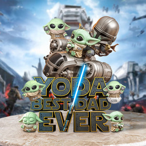 The Best Dad Acrylic Plaque Personalized Gifts For Dad 07NADT030525-Homacus