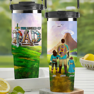 Legend Dad 30oz Tumbler With Handle - Personalized Gifts For Dad 012achu020425hg-Homacus