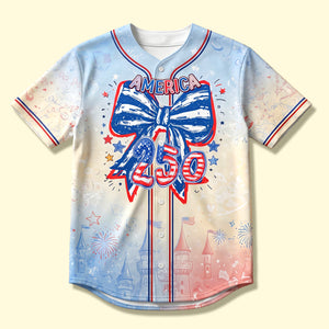 Family Independence Day Baseball Jersey - Personalized Gifts For Patriots 01NADH120626-Homacus