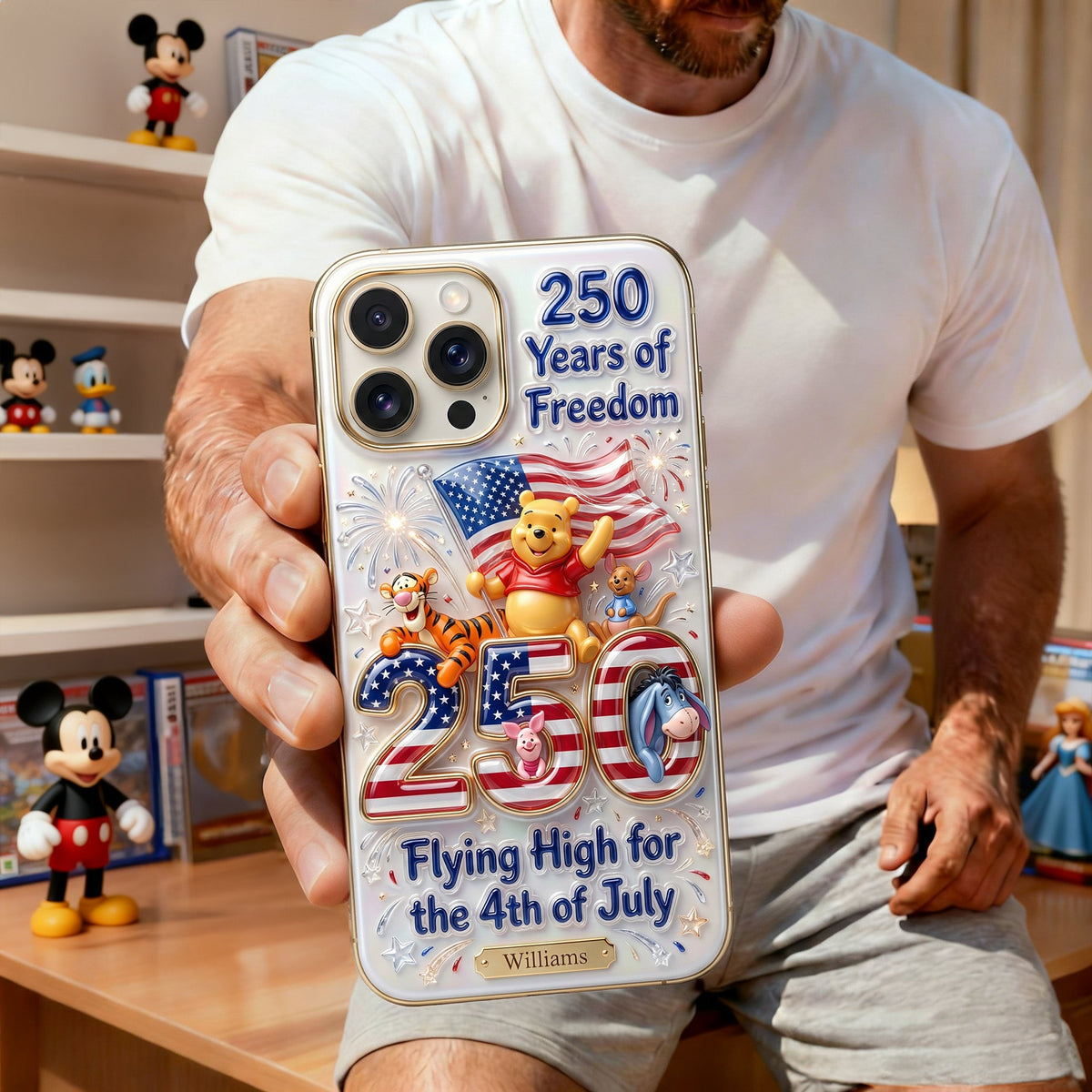 Celebrate USA’s 250th Phone Case - Personalized Gifts For Patriots 04PALU230226-Homacus