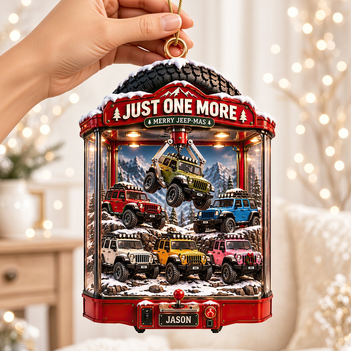 Outdoor Adventure Acrylic Ornament - Personalized Gifts For Off-road Lovers 06hadt290926