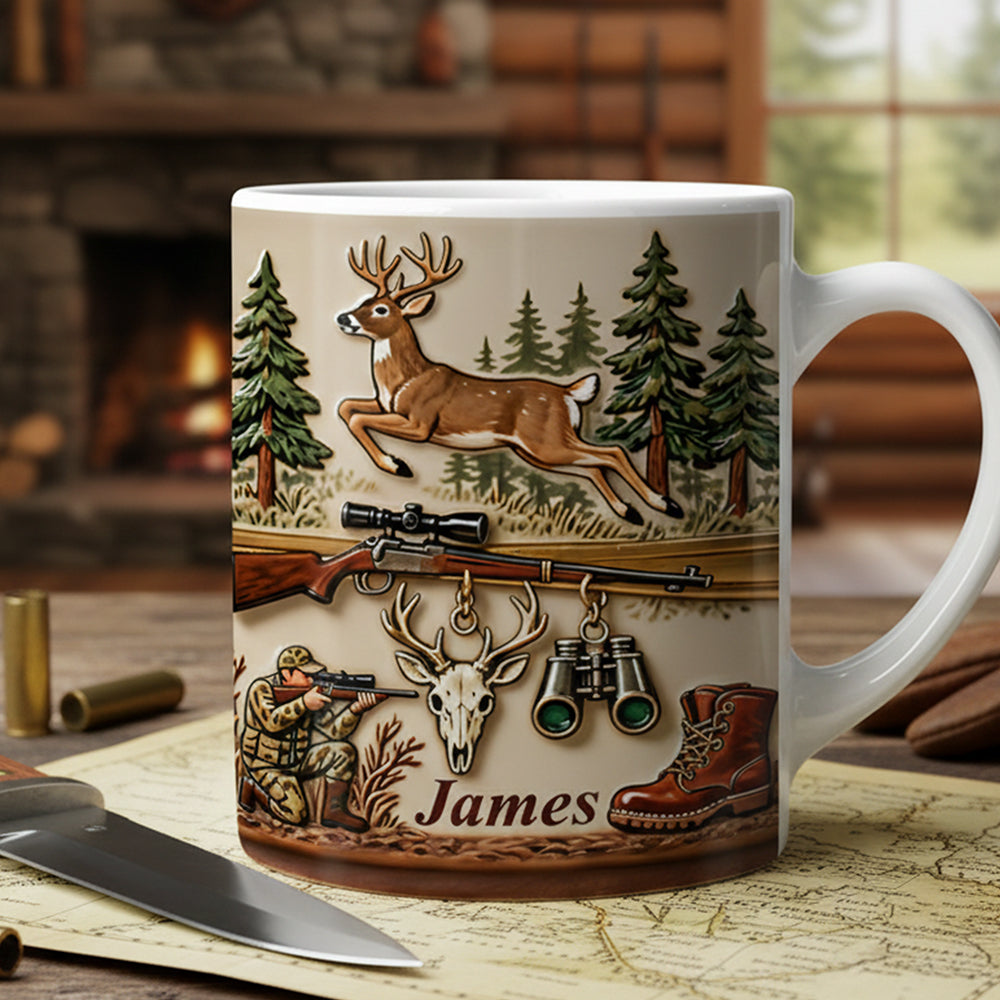 Hunting Coffee Mug - Personalized Gifts For Hunting Lovers 01tgta191225-Homacus