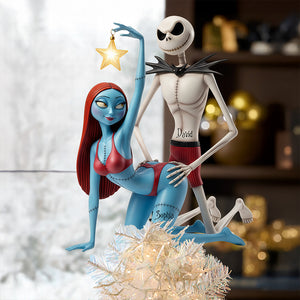 Funny Couple Tree Topper Personalized Gifts For Couple 06OHDT171125-Homacus