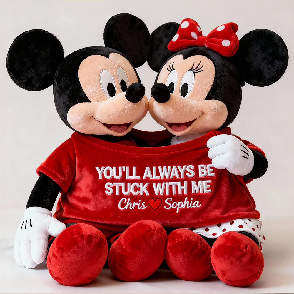 Couple In Cute Sweater Pillow, Personalized Gifts For Couple 03qhtn121125-Homacus