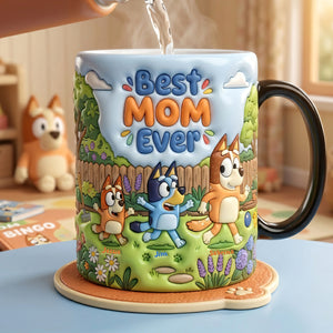 Best Mom Ever Magic Coffee Mug - Personalized Mother's Day Gifts 02NATA090426-Homacus