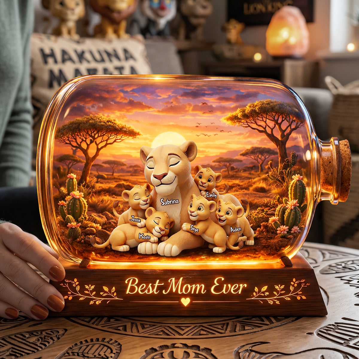 Best Mom Ever Acrylic Plaque - Personalized Gifts For Mother's Day 03tota090426-Homacus