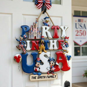 American Fun Celebration Acrylic Sign - Personalized Decor Gifts For Patriots 05qhqn010626