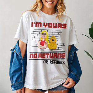 Personalized Gifts For Dog Lovers Shirt 01kapu220225pa We're Yours-Homacus