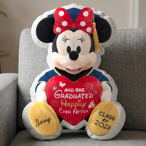 Cute Mouse Graduation Pillow - Personalized Gifts For Graduates 03natn130526-Homacus