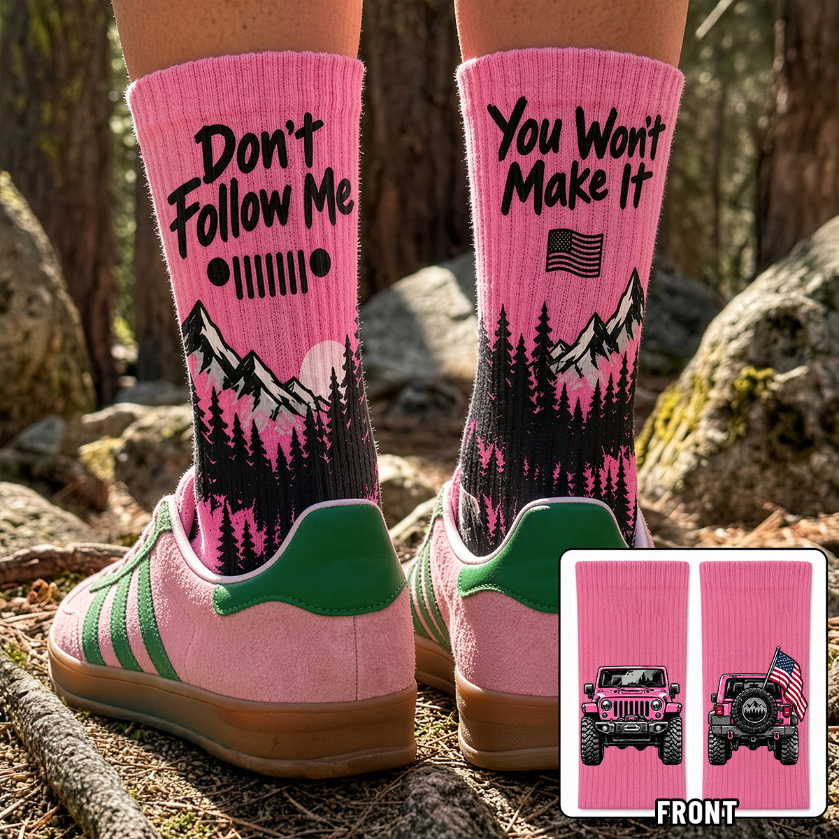 Funny Off-road Journey Middle Tube Socks - Personalized Gifts For Off-road Lovers 03hudt201026