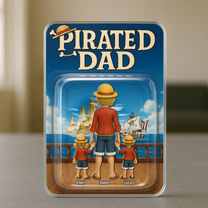 Pirated Dad Plaque Personalized Gifts For Dad 01katn290425-Homacus