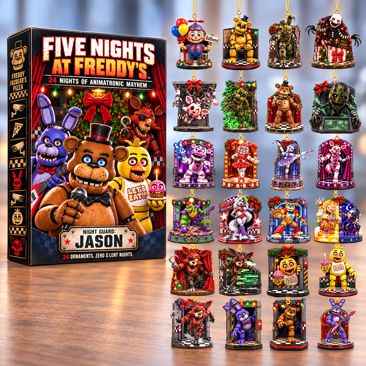 Creepy Creature Christmas Advent Calendar Blind Box - Personalized Gifts For Christmas 03haqn271026-Homacus