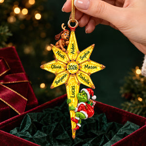 Lovely Mischief Christmas Acrylic Ornament - Personalized Christmas Gifts For Family 04tydt091026-Homacus