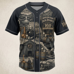 160th Annniversary Drinking Legend Baseball Jersey Shirt - Personalized Gifts 04qhdt110626