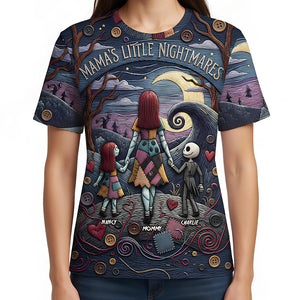 Spooky Mom and Kids Shirt - Personalized Gifts For Mother 03nadt040426-Homacus