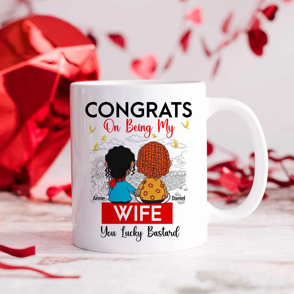 Personalized Gifts For Couples Cartoon Characters Coffee Mug 02OHLU091224HG-Homacus