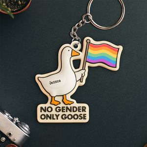 LGBT Goose Keychain - Personalized Gifts For LGBT 03hupu130525-Homacus