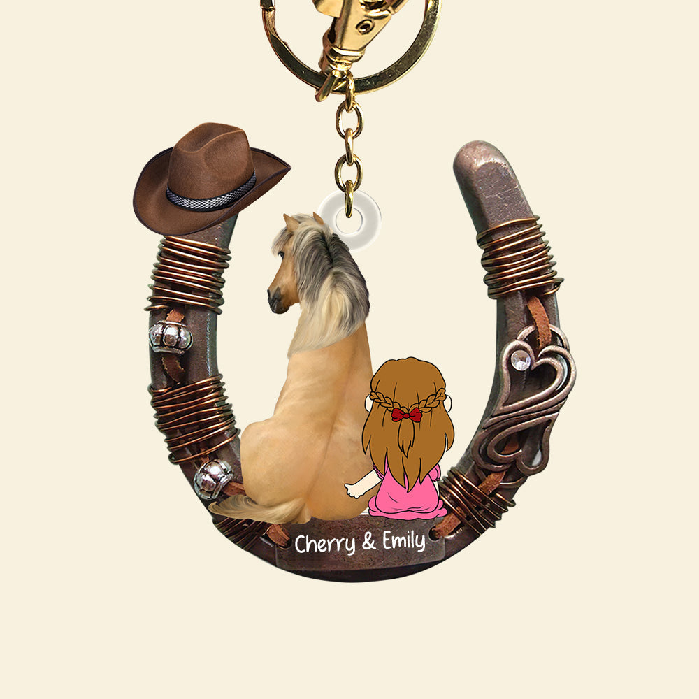 Personalized Gifts For Horse Lovers Keychain 04ohqn200125hg-Homacus