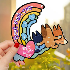 Personalized Gifts For Mom Suncatcher Ornament 01DTDT250325-Homacus