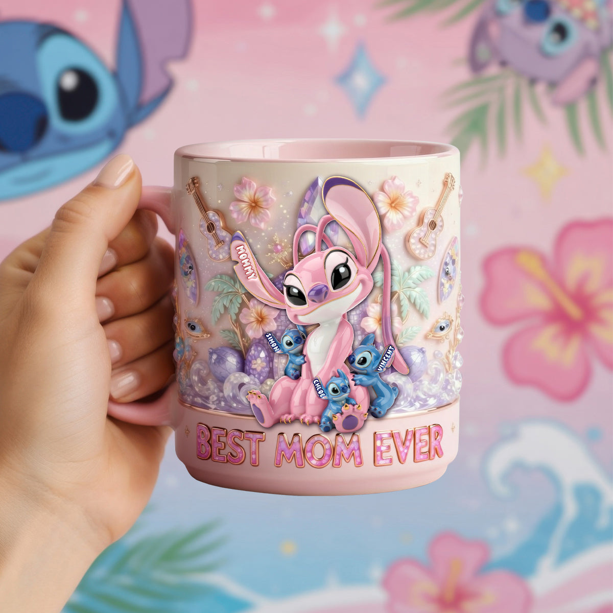 Mom & Little Experiments Accent Mug - Personalized Gifts For Moms 01OHDH130426-Homacus