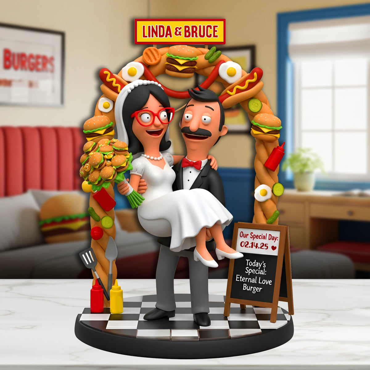 Special Day Couple Acrylic Plaque - Personalized Wedding Gifts For Couple 04TOLU210625-Homacus