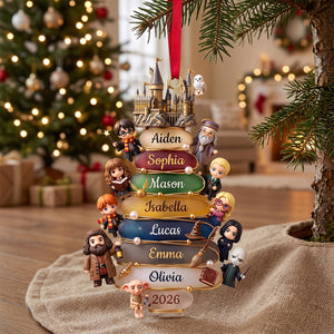 Fantastical Journey Acrylic Ornament - Personalized Christmas Gifts For Family 07natn081026-Homacus