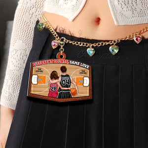 Personalized Gifts For Basketball Couple Lover Keychain 01DTDT270225TM-Homacus