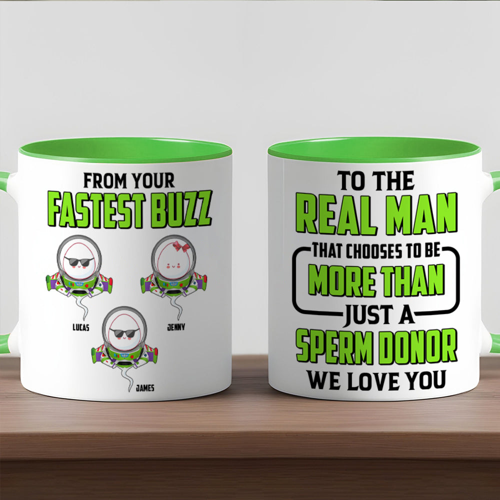 Funny Sperm Dad Accent Mug - Personalized Gifts For Dad 02PJTN190525-Homacus