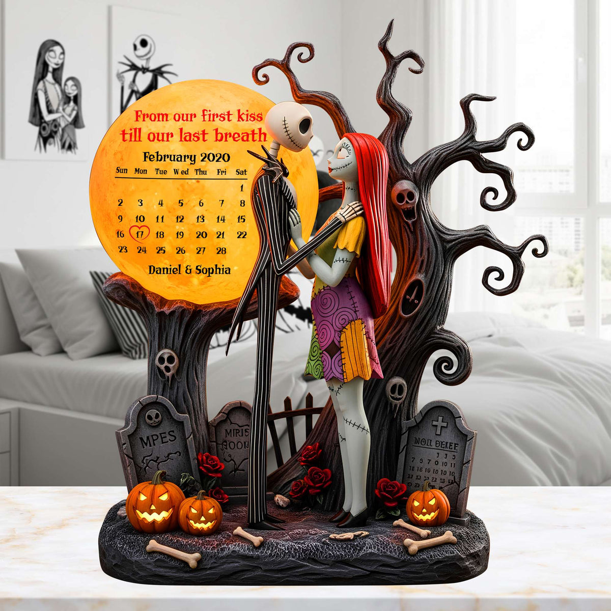 First Kiss To Last Breath Acrylic Plaque - Personalized Anniversary Gifts For Couples 02TOLU190725-Homacus