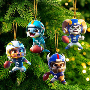 Personalized Gifts For Football Lovers Christmas Ornament 01HUMH221124-Homacus