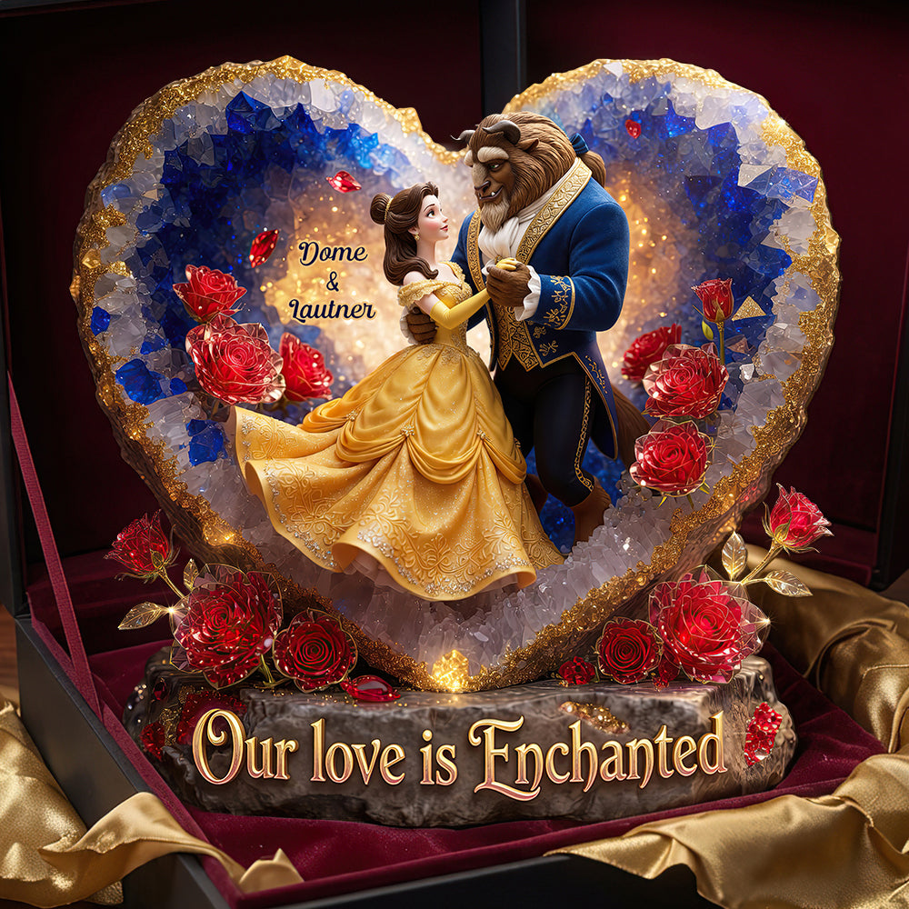 Enchanted Love Acrylic Plaque - Personalized Gifts For Couple 01hudt020626-Homacus