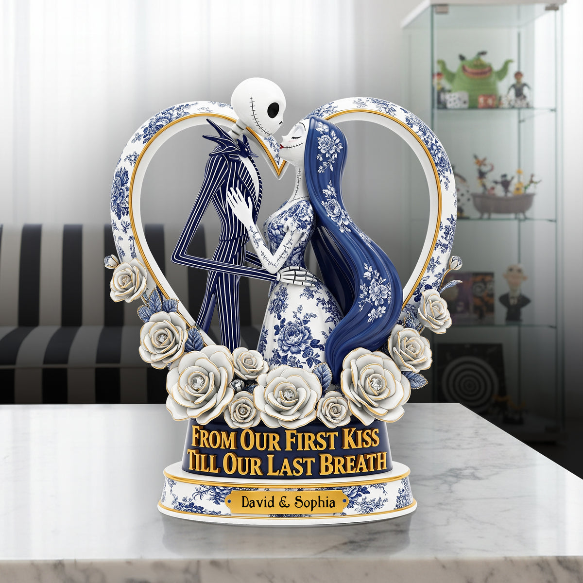 Ghoulmates Forever Acrylic Plaque - Personalized Christmas Gifts For Couples 05PGLU190925-Homacus