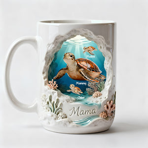 Sea Turtle Coffee Mug - Personalized Gifts For Mother 04todt090226-Homacus