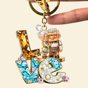 Couple Love Keychain – Personalized Gifts For Couple 07toqn301225-Homacus