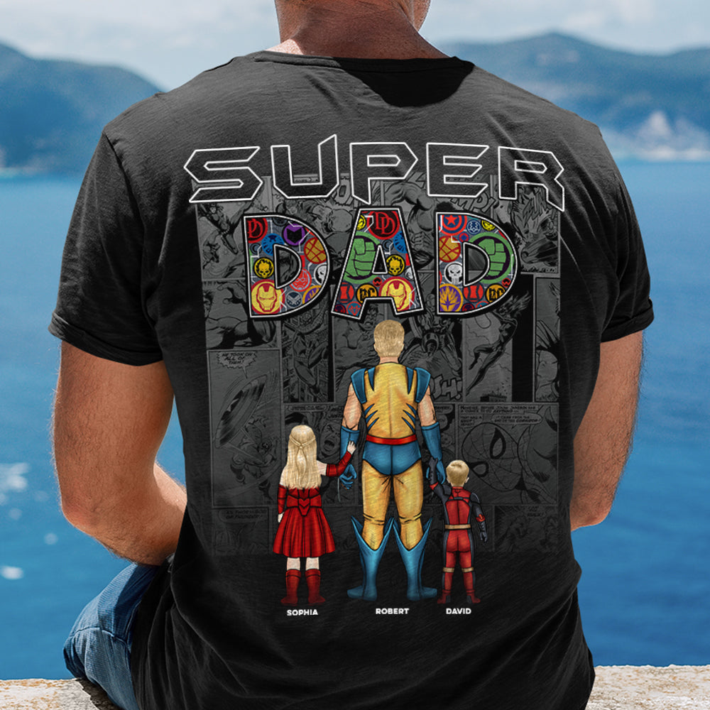 Super Dad Shirt - Personalized Gifts For Dad GRER2005-Homacus