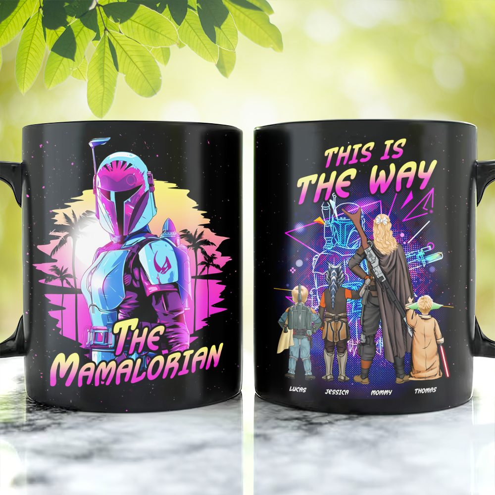 Galaxy Mom Coffee Mug - Personalized Gift For Mom 02QHPU260325HHHG-Homacus
