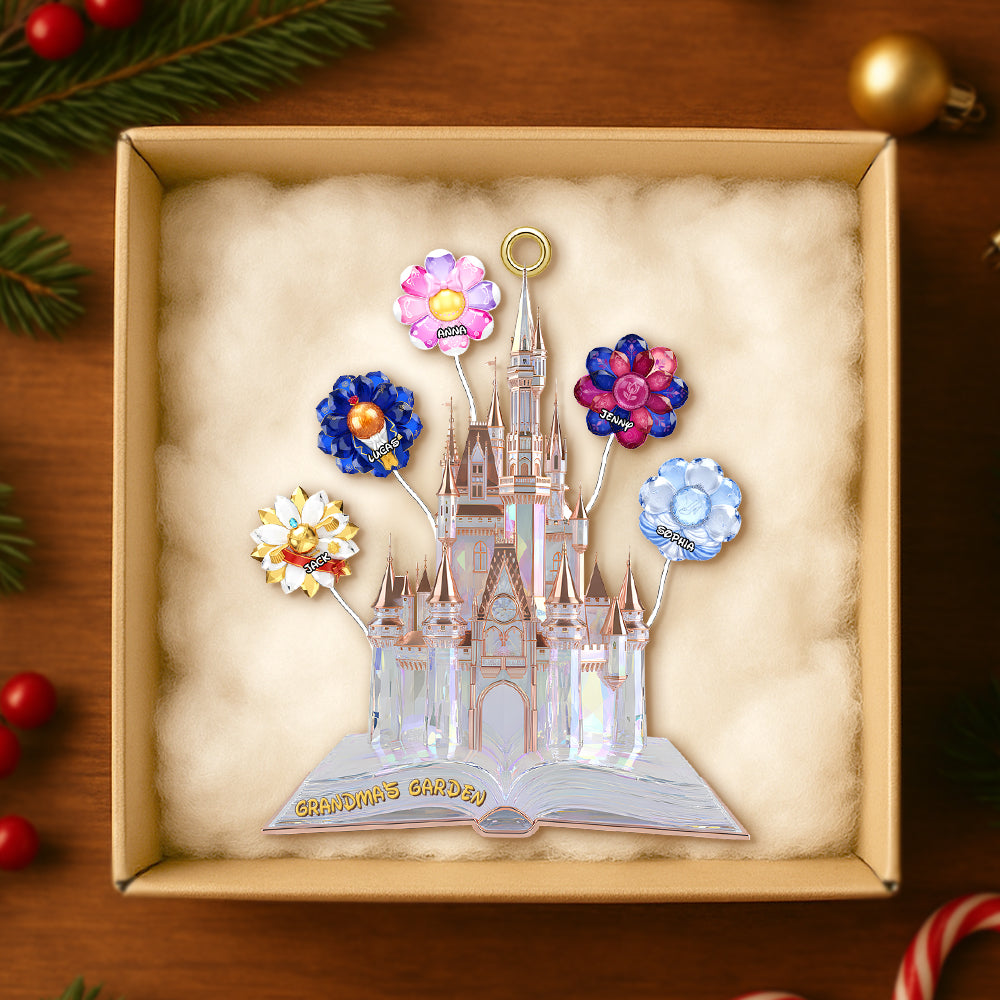 Grandma's Garden Christmas Ornament Personalized Gifts For Grandma 02ohtn201125-Homacus