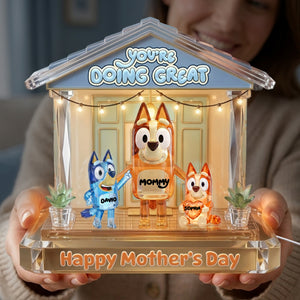 Happy Mother's Day Acrylic Light Box - Personalized Gifts For Mother 03nalu150426-Homacus
