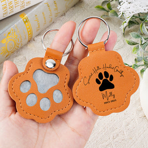 Sweetest Goodbye Pet Hair Storage Keychain - Personalized Memorial Gift For Pet Lovers 04LAQN270825-Homacus