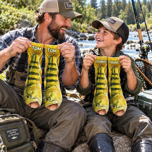 Big Catch Fishing Socks - Personalized Gifts For Fishing Lovers 03hulu210926-Homacus