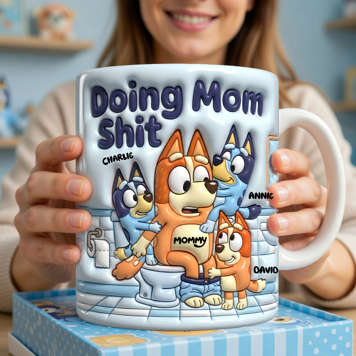 Never Alone Even Here Coffee Mug - Personalized Gifts For Mom 01NALU160426-Homacus