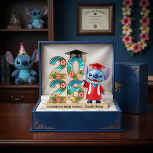 Lovely Alien Celebrate Graduation Acrylic Plaque - Personalized Gifts For Graduates 02nadt220426-Homacus