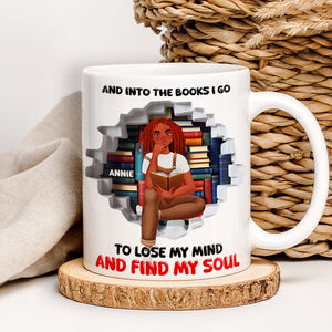 Personalized Gifts For Book Lovers Coffee Mug Reading Book Girl 03KALU040125PA-Homacus