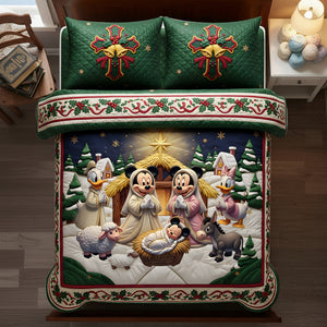 Christmas Faith Quilt Bed Set - Personalized Gifts 11PALU141125-Homacus