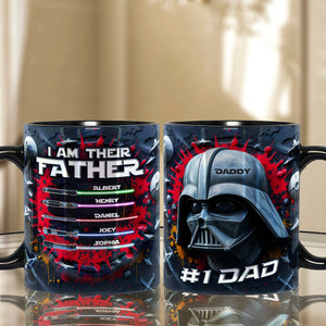 Personalized Gifts For Dad Coffee Mug - I Am Their Father 02HULU090425-Homacus