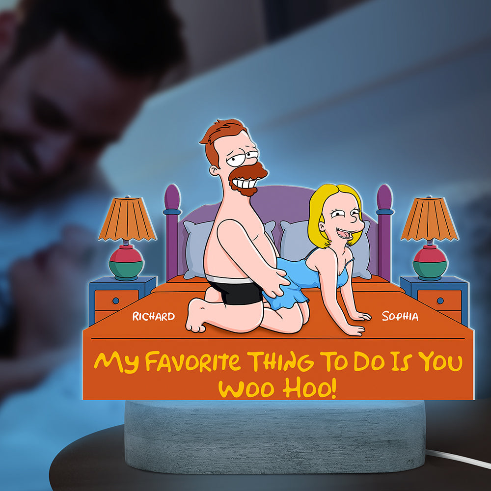 Naughty Couple 3D Led light - Personalized Gifts For Couple 04naqn100625pa-Homacus