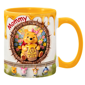 Best Mom Ever Coffee Accent Mug - Personalized Mother's Day Gifts 01TYQN020426-Homacus
